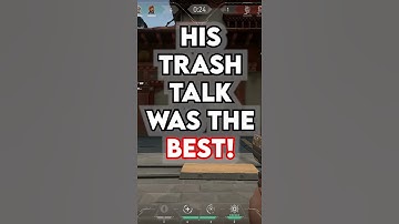Trash talking Troll Valorant // #Shorts