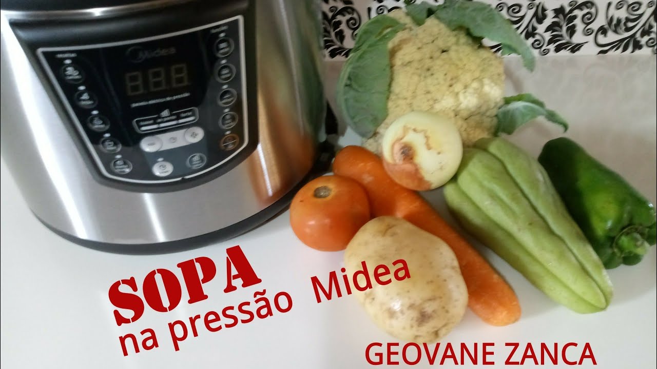 #geovanezanca 
sopa na panela de pressao midea