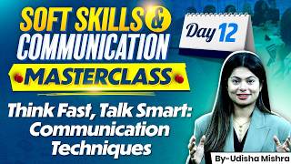 Think Fast, Talk Smart | Communication Techniques | Soft Skills Masterclass | By Udisha Ma'am screenshot 3
