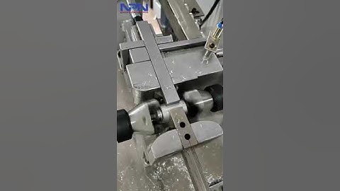 Cách vát C trong ngoài đầu ống kết hợp hệ thống cấp phôi tự động | NPN