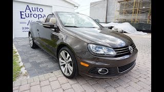 The Volkswagen Eos, Oddly, Has The Best Folding Hard Top - Full Review of 2013 VW Eos by Bill AEN The Volkswagen Eos, Oddly, Has The Best Folding Hard Top - Full Review of 2013 VW Eos by Bill AEN