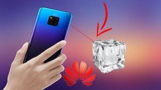 Huawei Mate 20 Pro Timelapse com cubo de gelo