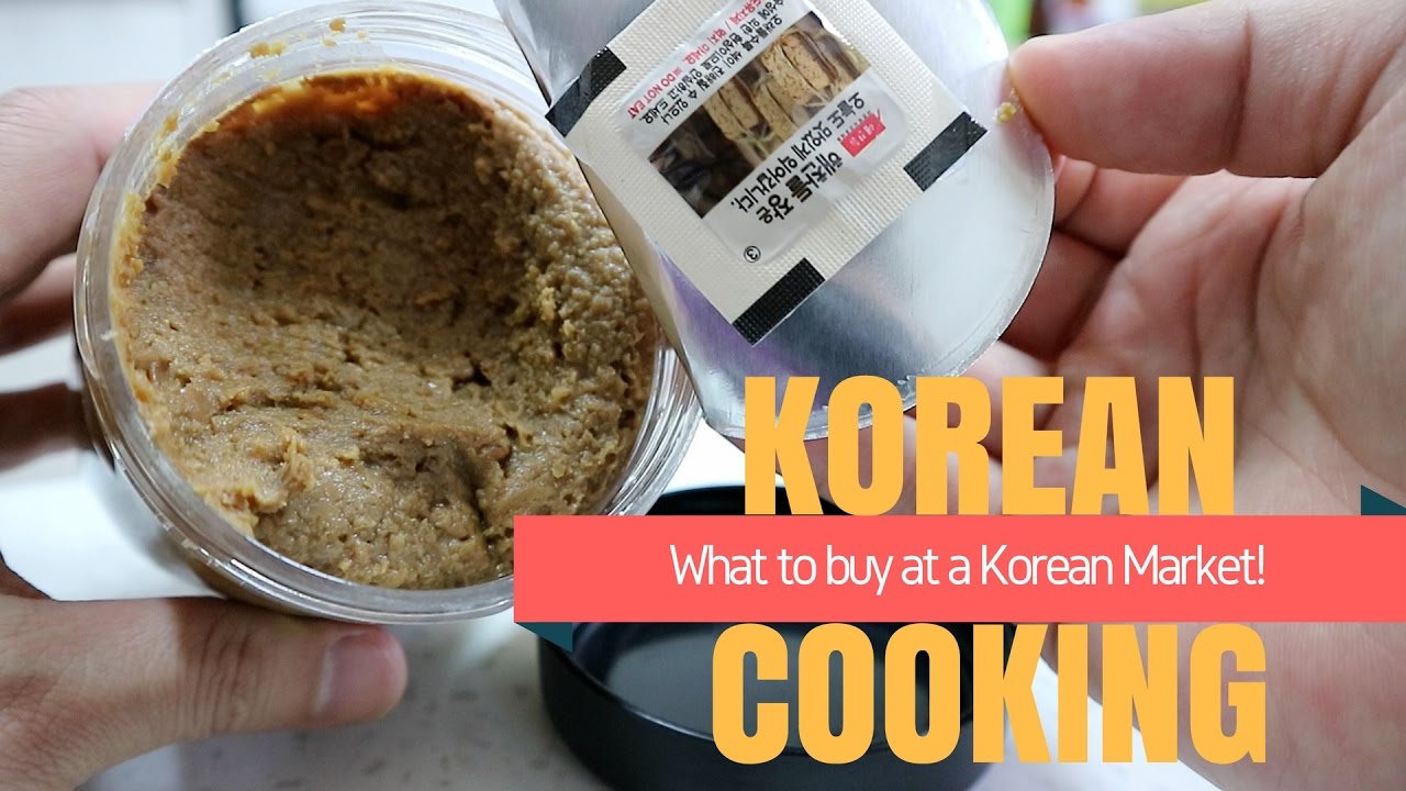 What to buy at the Korean supermarket (Pantry Essentials) - YouTube
