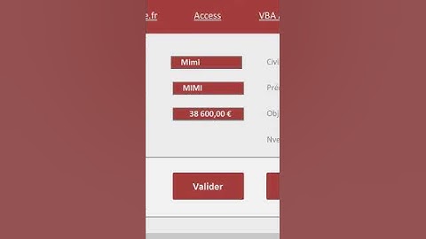 Ouvrir un formulaire Access sur un enregistrement précis