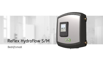 Reflex Hydroflow M Bedrijfsmodi