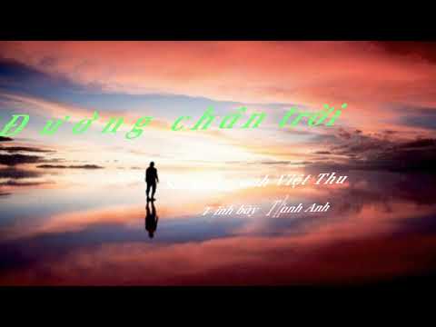 ĐƯỜNG CHÂN TRỜI-Thanh