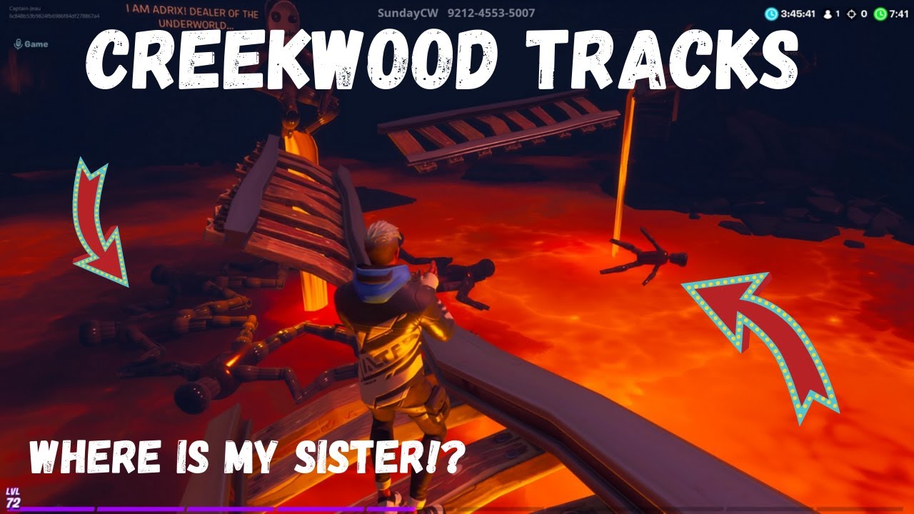 Creekwood Tracks Fortnite: Creative HORROR/STORY map
