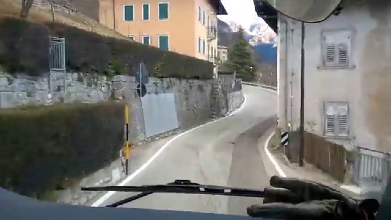 VVF Rovereto TN partenza  incendio boschivo 4 assi   2 parte