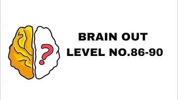 Brain Out Level No.86 87 88 89 90 Solutions Gamer Rizal video