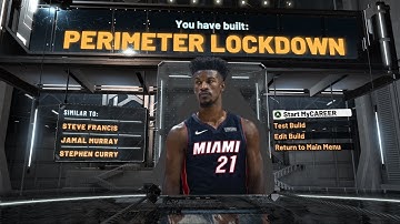 Best Perimeter Lockdown Build on NBA 2K20! 50 Badge Upgrades! Best Lockdown Defender Build 2K20!