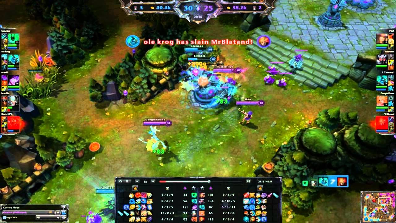 Karthus Gameplay - VS Morgana - First time playing Karthus - Press R