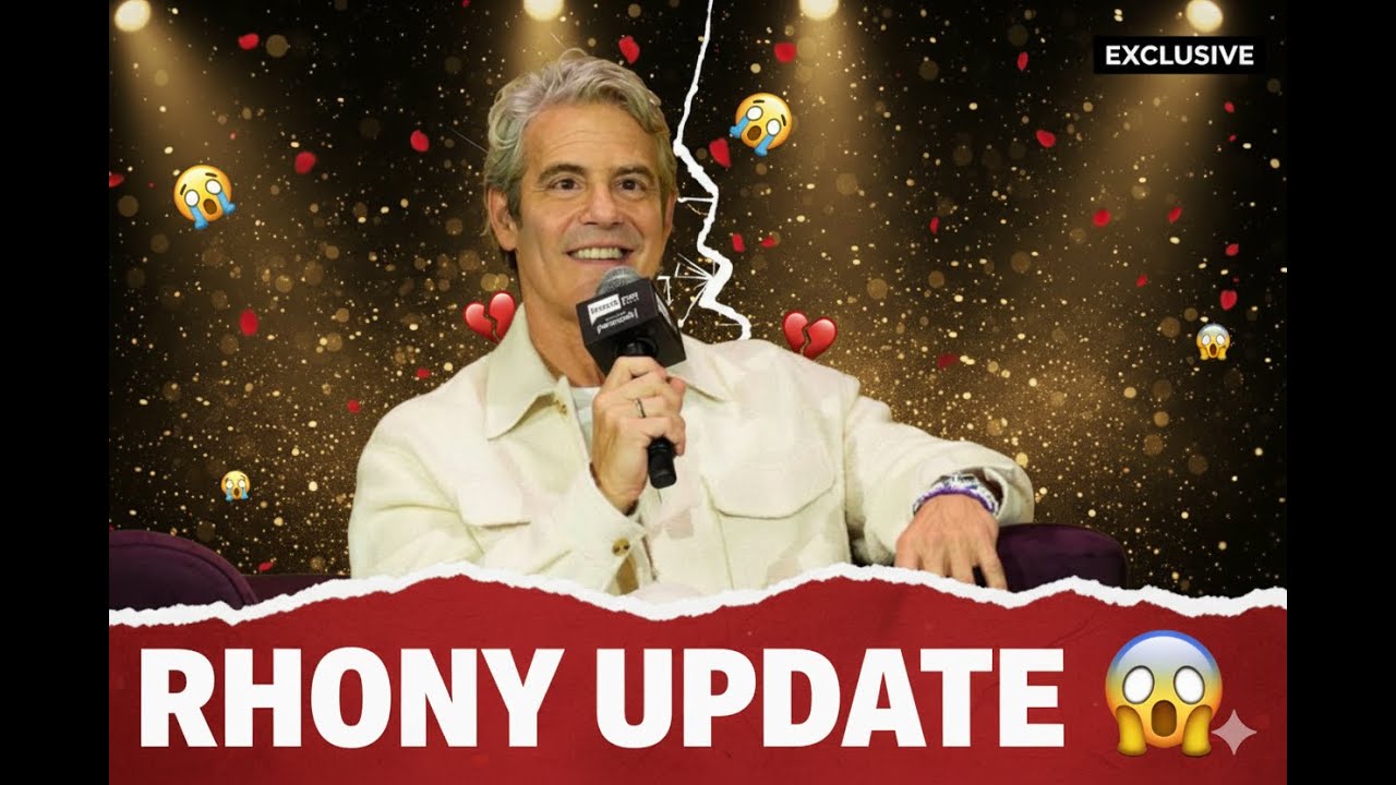 Andy Reveals Why RHONJ Is STILL on Pause + Major RHONY Update 💣