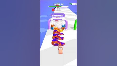 Sneaker Stack 3D Lvl. 16 #shorts #games