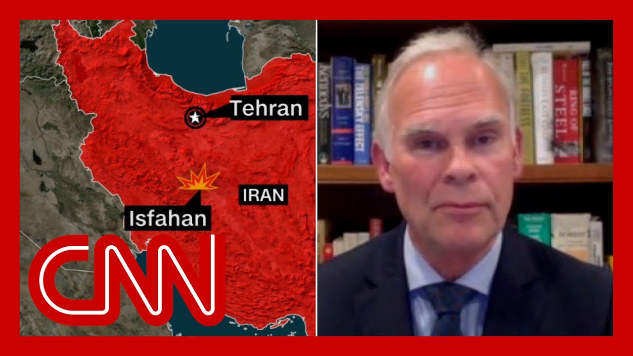 The retired colonel has a theory as to why Israel attacked the target near Isfahan