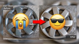 How To Paint Hubcaps | RESTORATION | Detailed Tutorial