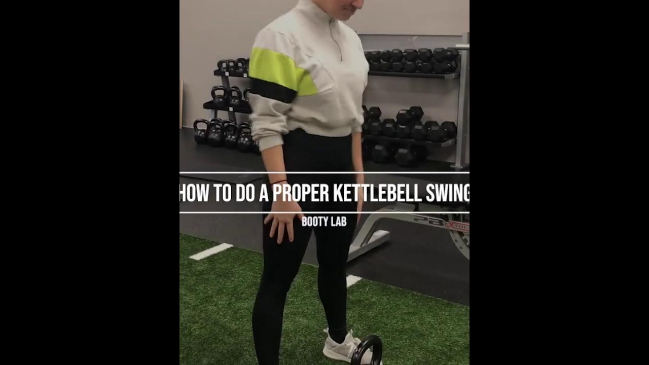 How To Do A Proper Kettlebell Swing YouTube