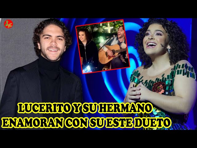 Lucero Mijares y su hermano José Manuel cantan juntos y sorprenden a sus fans class=