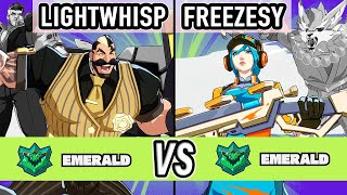 2XKO ▰ LightWhisp (Braum / Darius) vs Freezesy (Caitlyn / Warwick) ▰ High Level Gameplay