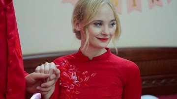 Đám cưới siêu đẹp cô dâu người Mỹ Hannah chú rể Tuấn Anh