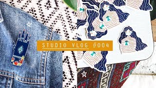 STUDIOVLOG #004 | DESIGNING PINS & STICKERS • StudioSilvana