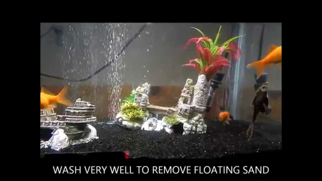 CHEAPEST AQUARIUM SAND YouTube