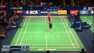 C2-2015 BCA Indonesia Open QF [MS] Ginting ANTHONY vs Kento MOMOTA (Sports)
