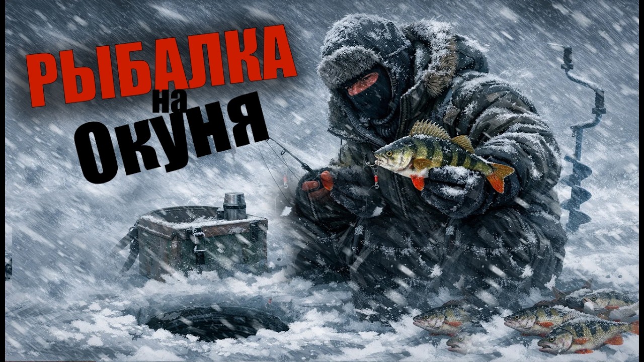 Выезд на рыбалку на новое озеро. Лютый клёв Окуня.