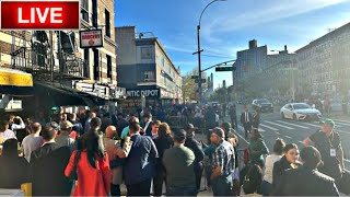 TRUMP SURPRISES THE HOOD!!! THOUSANDS JUST SHOWED UP AGAINST ALVIN BRAG AT JOSE ALBA DELI