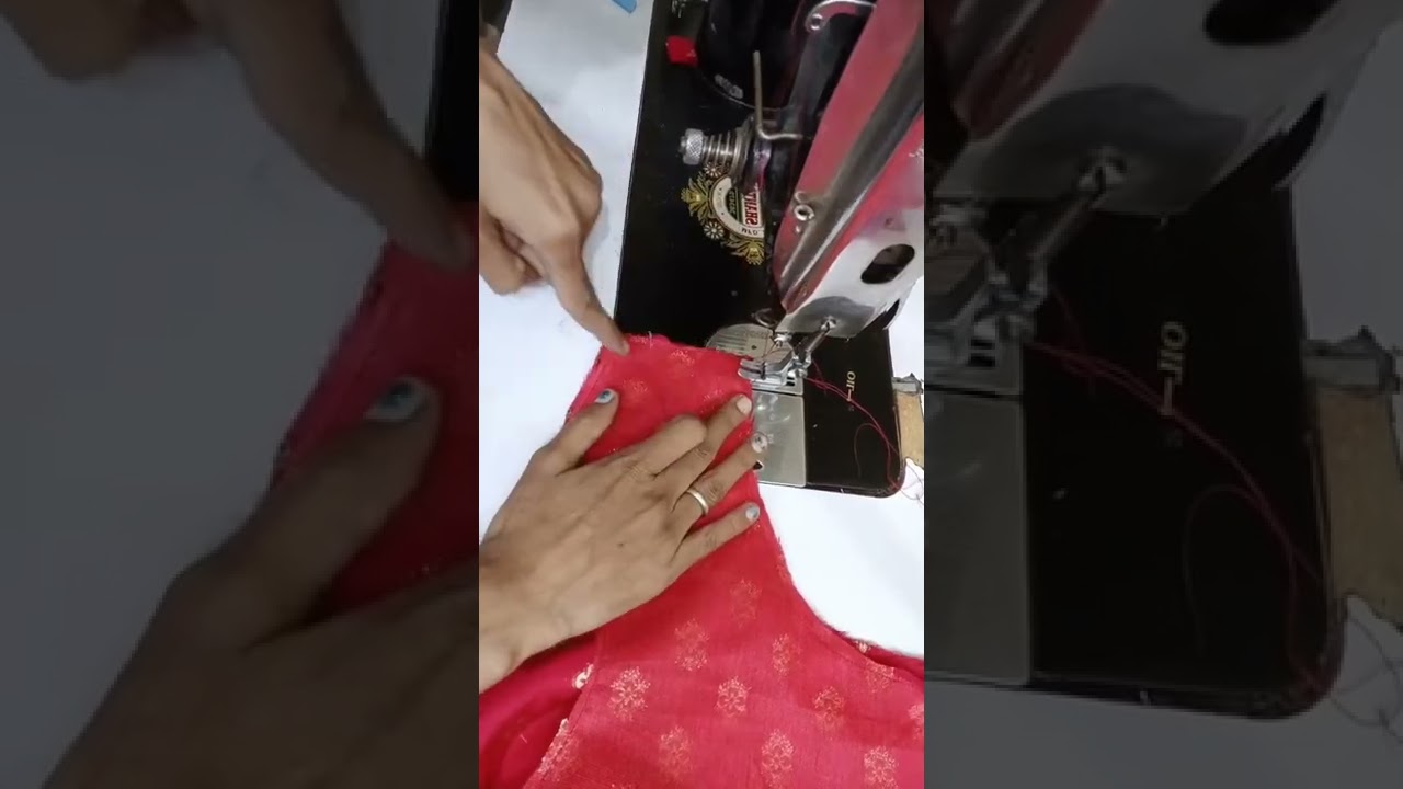 finishing s blouj shoulder jodna 👍