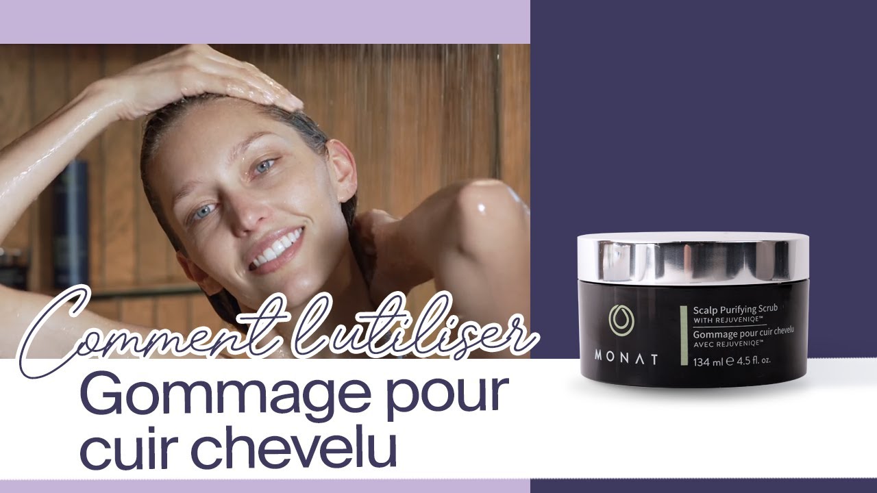 Comment l’utiliser | Gommage pour le cuir chevelu | Soins capillaires MONAT