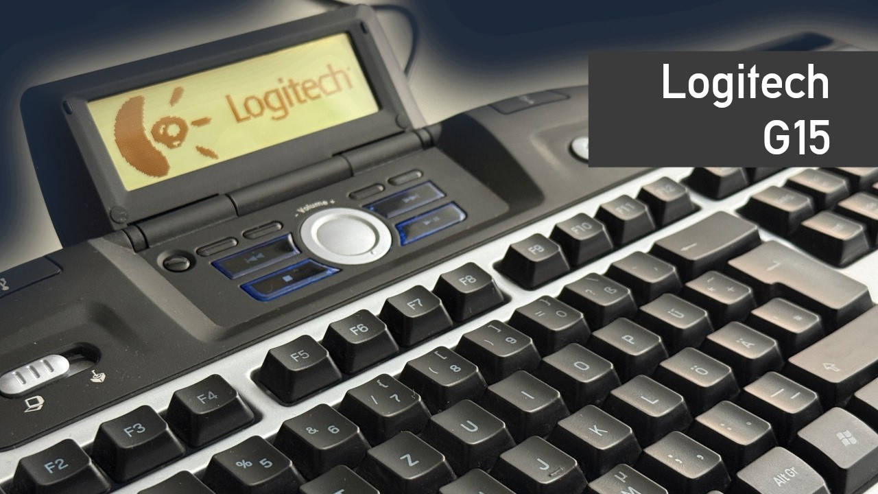 Gaming Keyboard mit cleverem Display - Logitech G15 (2005)