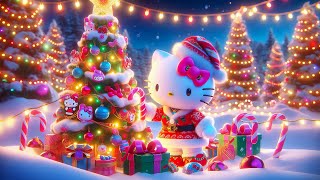 Instant Sleep with Hello Kitty🎀 Relieve Stress, Anxiety & Depression for Peaceful Christmas Nights❄️ screenshot 4