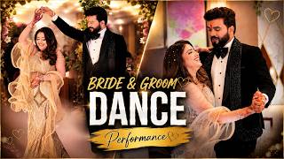 Bride &amp; Groom Engagement Dance Performance | Couple Engagement Dance Cocktail Choreography