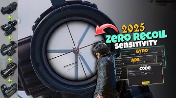 2025 World Best Sensitivity Settings 🔥 For All Mobile Non Gyro And Gyroscope ✅ | PUBGM/BGMI |