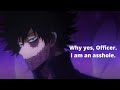 Dabi Being a Brat for One Minute and Forty Three Seconds
