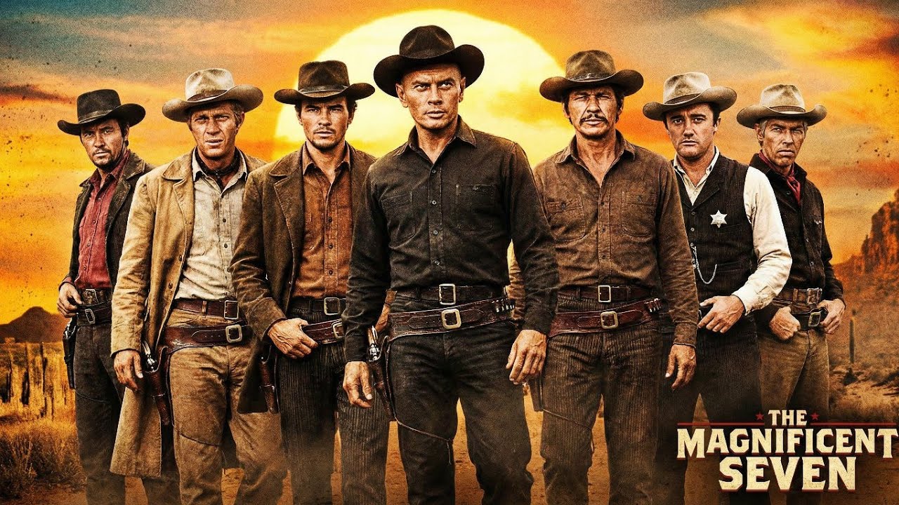 The Magnificent Seven (1960) Cast THEN vs NOW