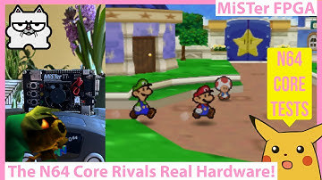 MiSTer FPGA N64 Core Updates! As Good as Real Hardware; Five "Perfect" Games