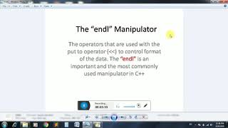 The endl and setw manipulator in Pashto