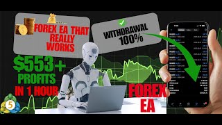 Forex Robot Made $553.00 In One Hour Trading“Live Trading Proof”