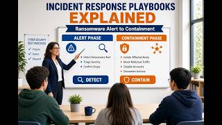 Incident Response Playbooks: From Ransomware Alert to Containment ⚡