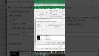 How To Split Cell In Excel | Split In Excel | Excel Excel Tricks And Tips | #excelhindi #exceltips