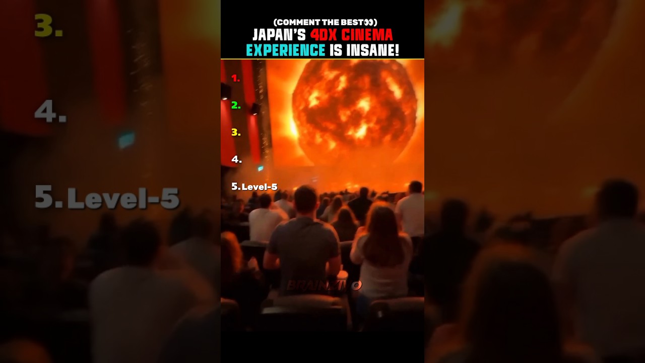 Japan’s 4DX Cinema Experience Is INSANE!