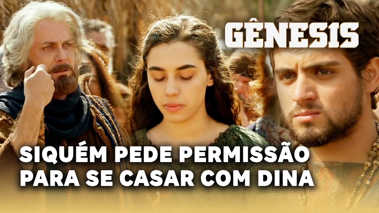 NOVELA GÊNESIS: Siquém pede permissão para se casar com Dina