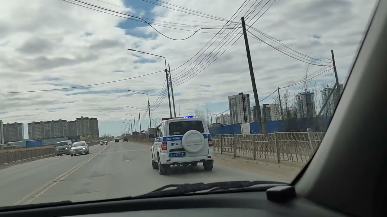 UAZ Patriot DPS with flashing lights YouTube