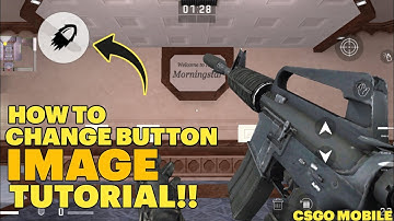 How to change button image in CS1.6 CLIENT ANDROID TUTORIAL