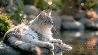 Anti-Stress Piano Music for Cats and Kittens 😽 | Deeply Peaceful Music with Cat Purring Sounds by ChiliPaws Pets 1,109 views 2 months ago 10 hours