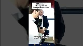 La Pesadilla de Woodgate: Real Madrid, Autogol y Expulsión #shorts