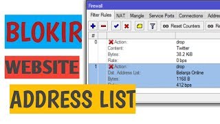 Cara Blokir Website dengan Address List