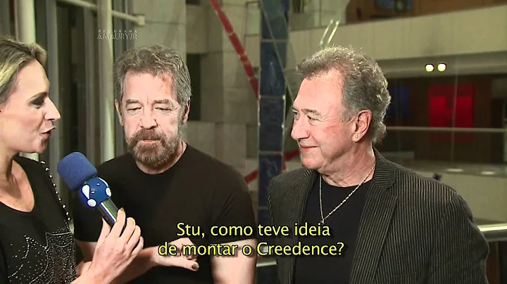 Rebeca Grisi entrevistou Doug Clifford e Stu Cook ...