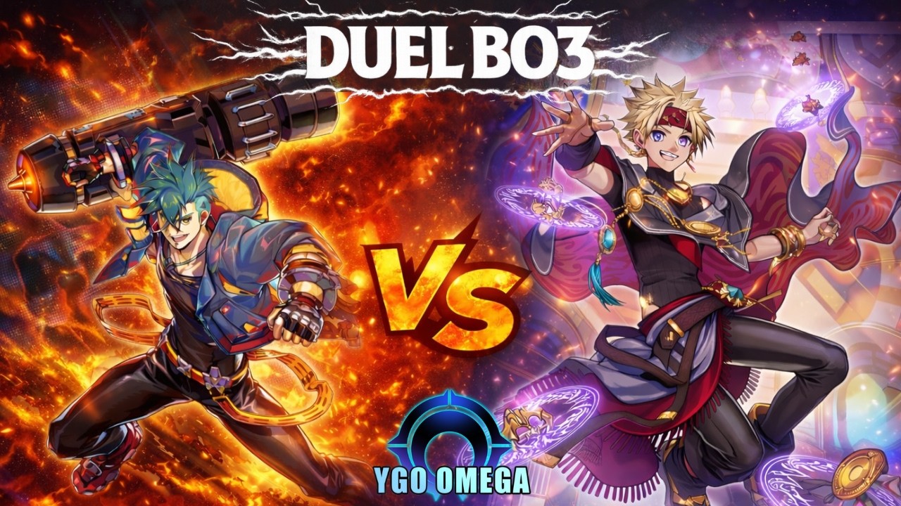 K9/Vanquish Soul VS K9/Medius - Yu-Gi-Oh! - Duel YGO Omega - Ranked - B03